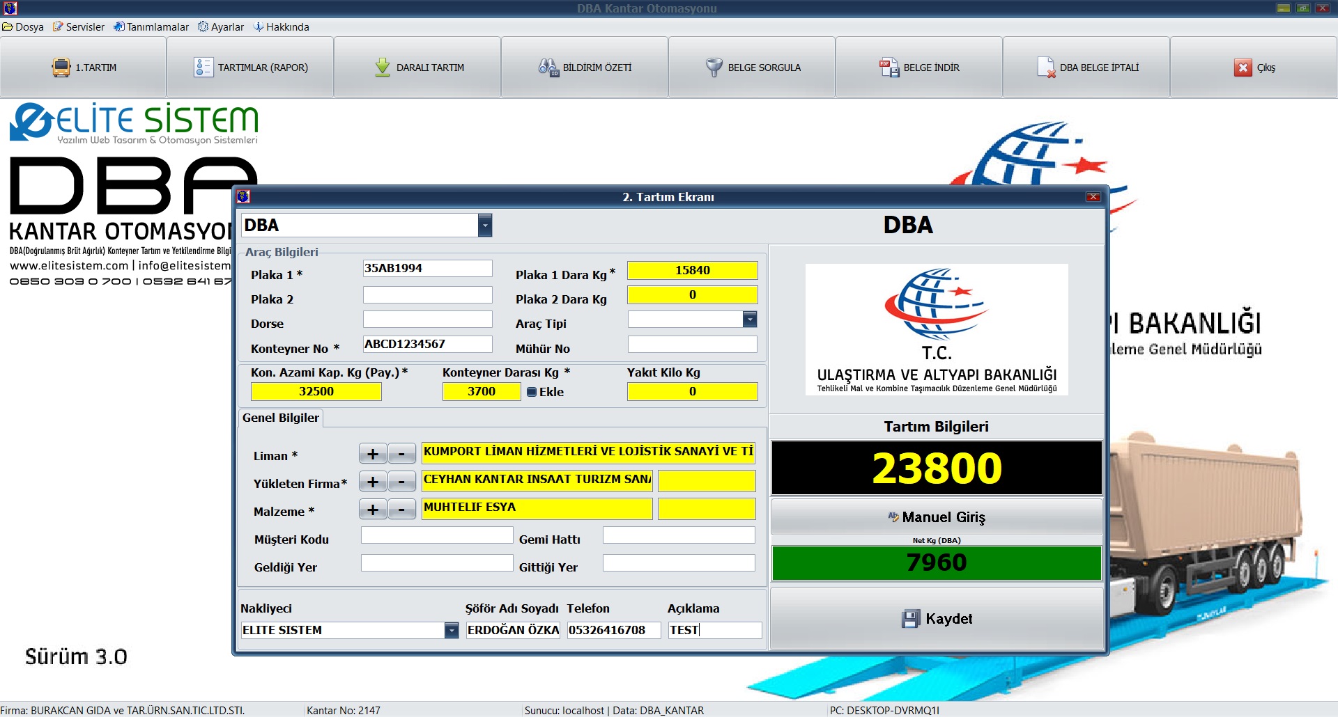 VGM Kantar Programı
